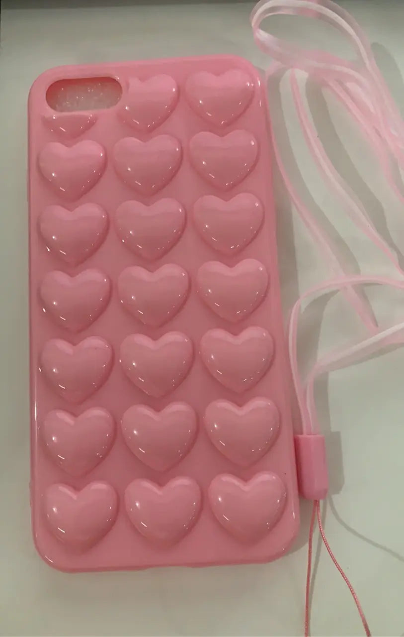 3D Love Heart iPhone Case